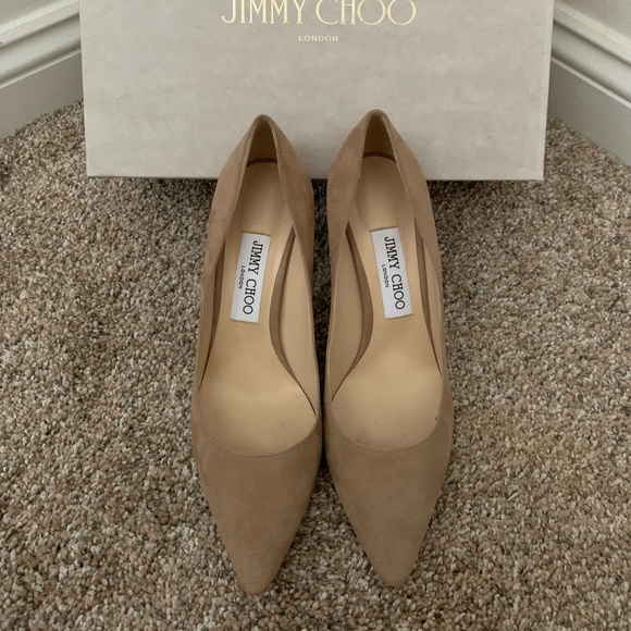 Jimmy Choo Suede Romy 85 - 38 - Picture 2 of 3